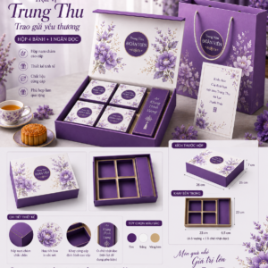 Hộp trung thu cao cấp + hộp dao