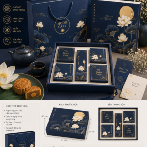Hộp trung thu cao cấp + hộp dao