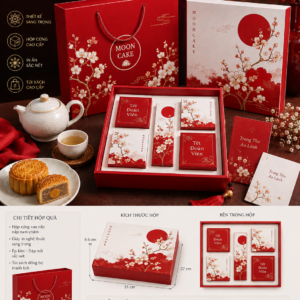 Hộp trung thu cao cấp + hộp dao