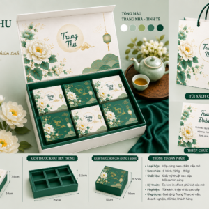 Hộp trung thu 6 bánh